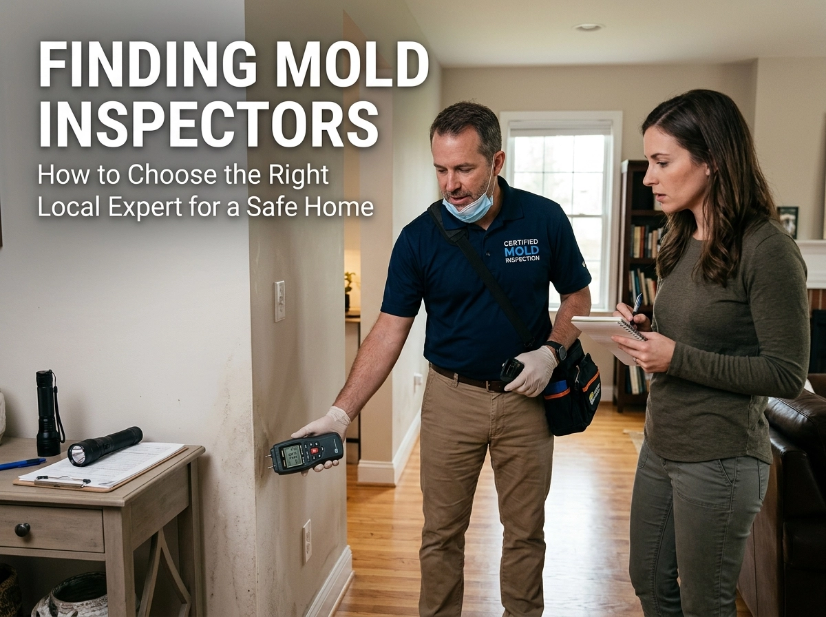 Finding Mold Inspectors: How to Choose the Right Local Expert for a Safe Home