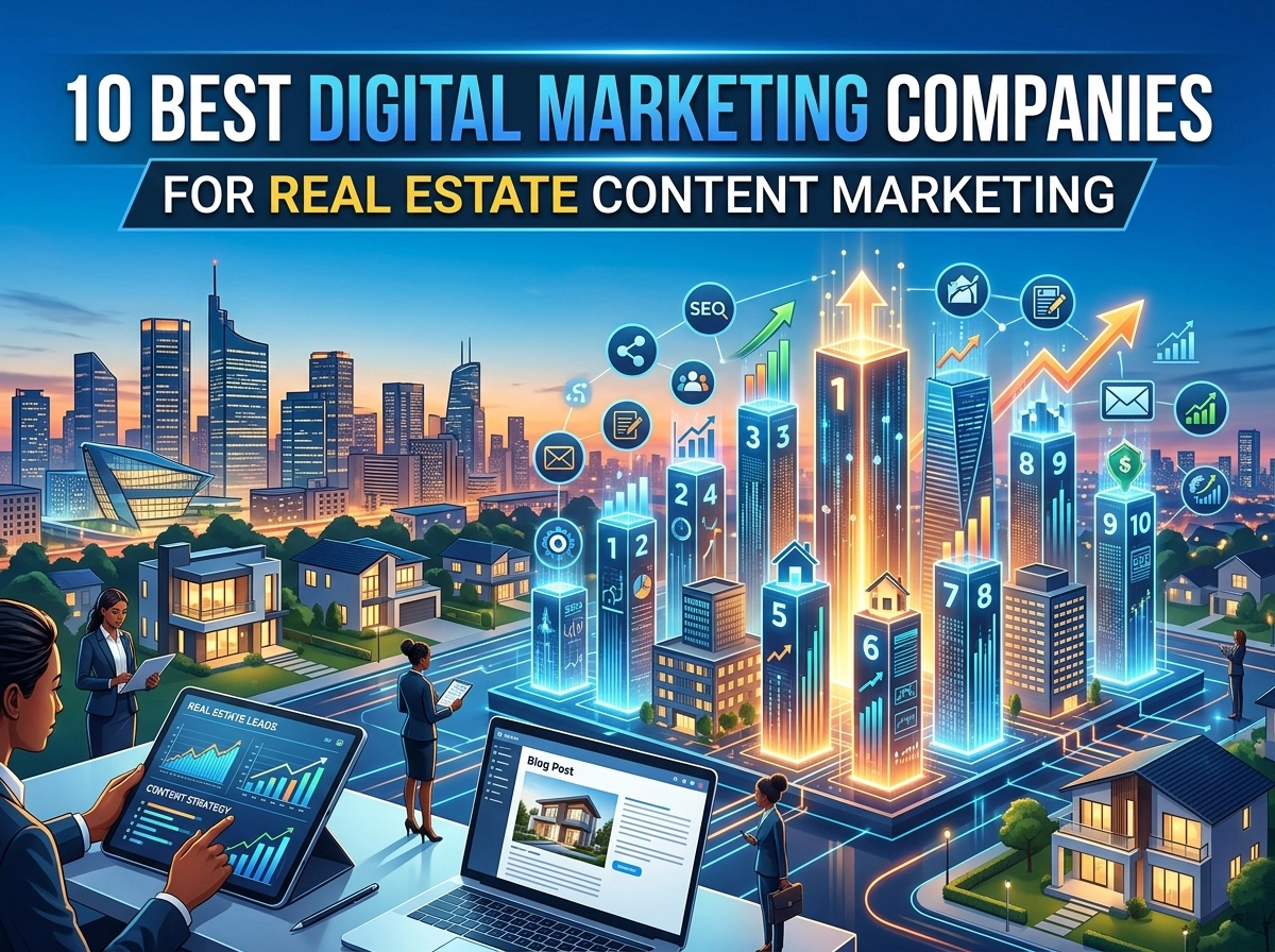 10 Best Digital Marketing Companies for Real Estate Content Marketing in 2026