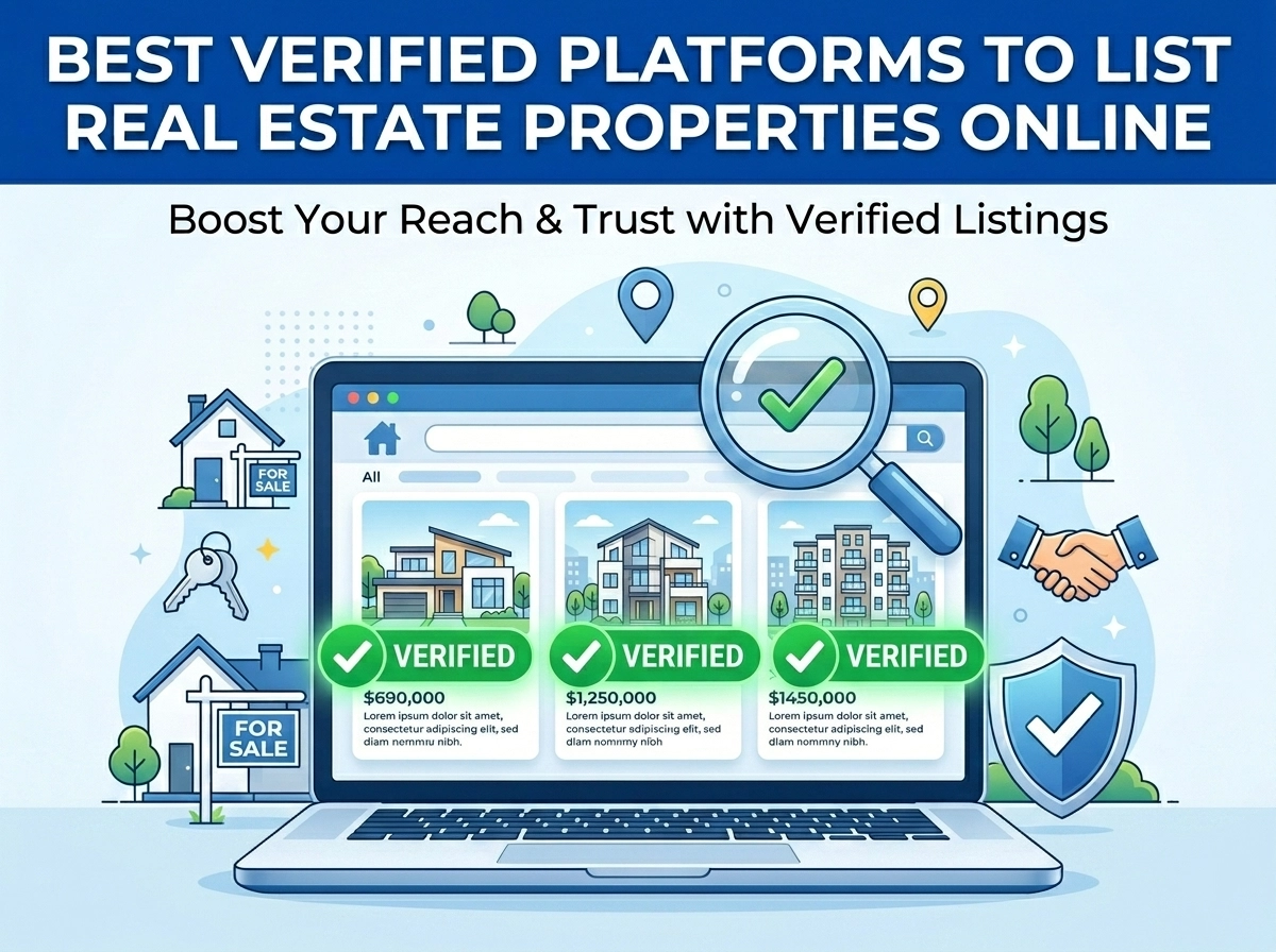 Best Verified Platforms to List Real Estate Properties Online