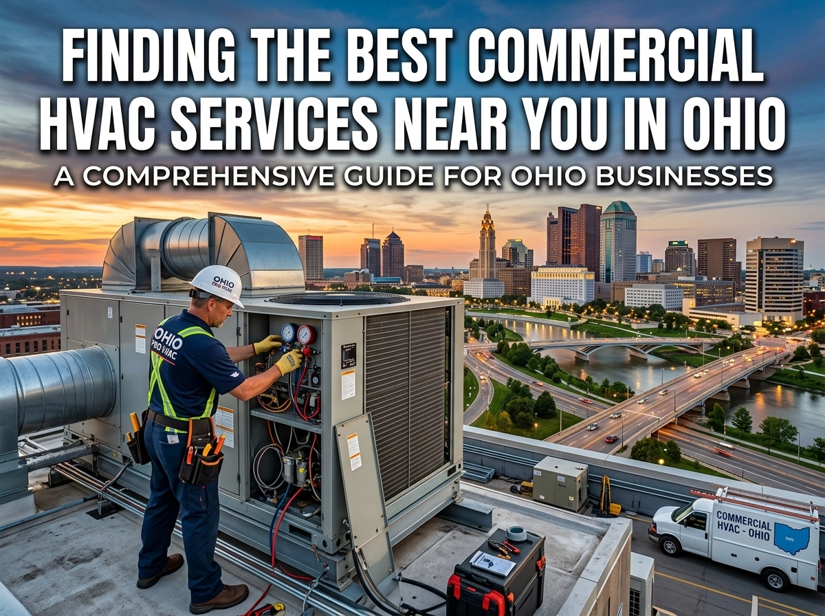 Finding the Best Commercial HVAC Services Near You in Ohio.
