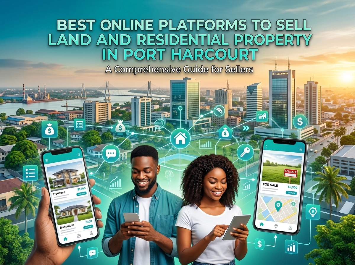 Featured image for Best Online Platforms to Sell Land and Residential Property in Port Harcourt Without Getting Scammed by Fake Agents